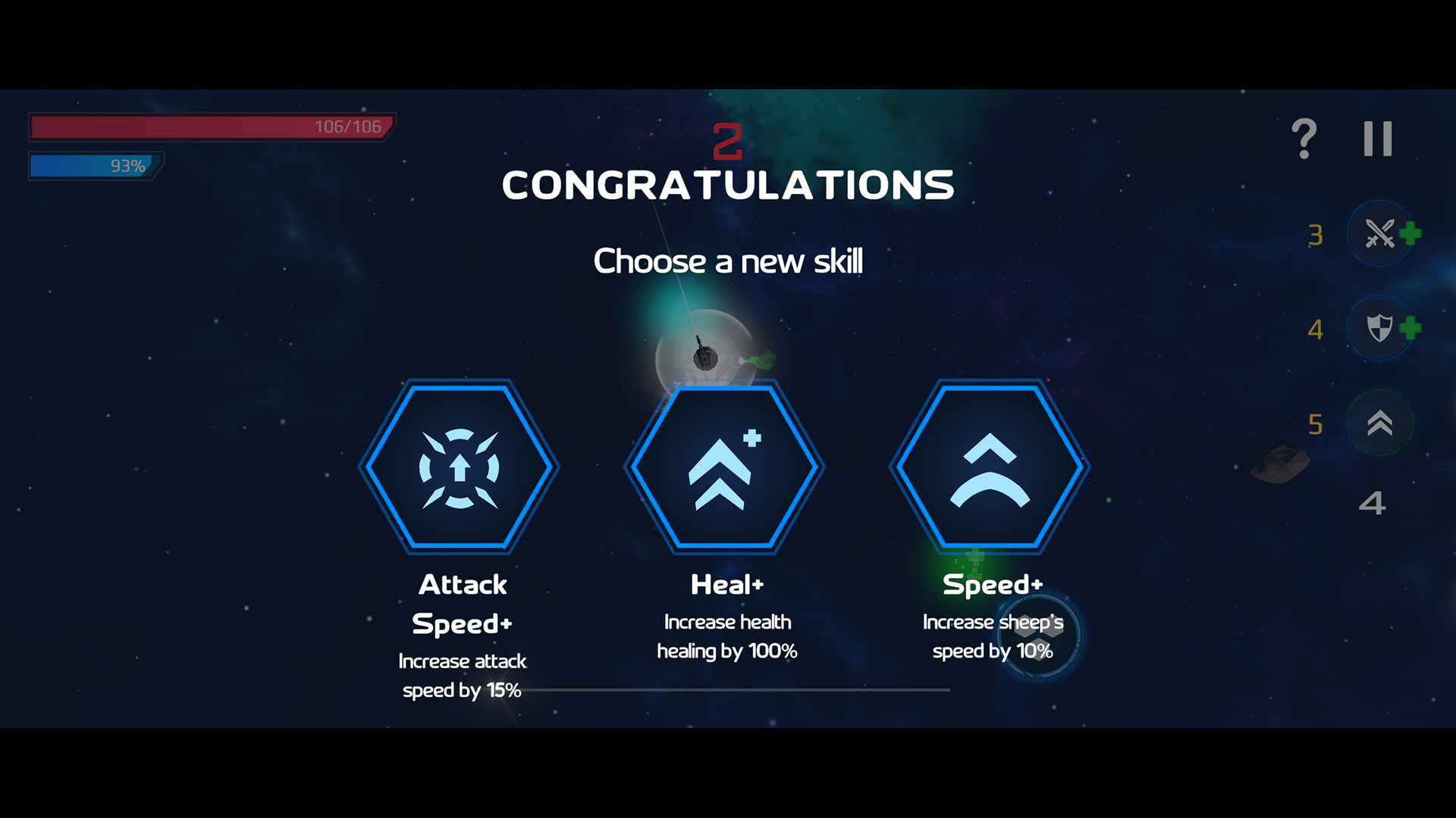 Space Fight - Shooter Arena ゲームのスクリーンショット