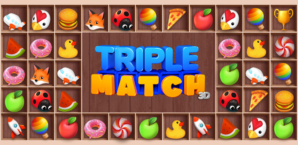 Banner of マッチ3パズル (パズマチ) Triple Match 3D 135.02