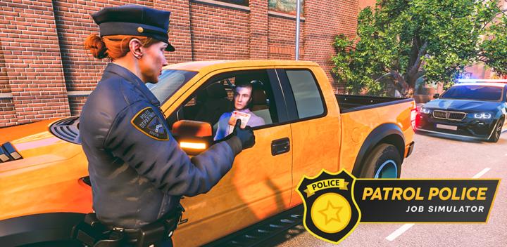Banner of Police Simulator Cop Games 2.5