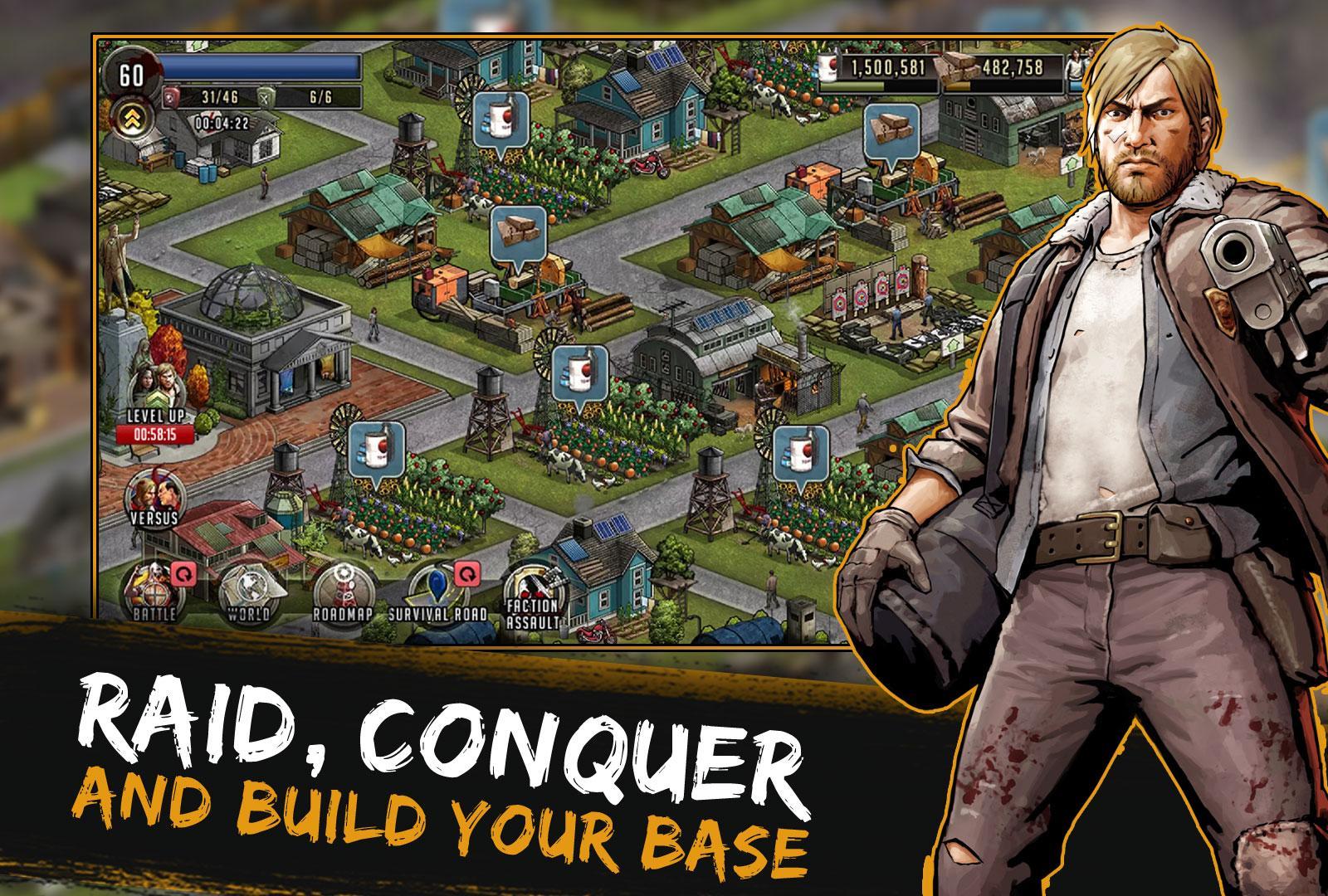 The Walking Dead: Road to Survival ภาพหน้าจอเกม