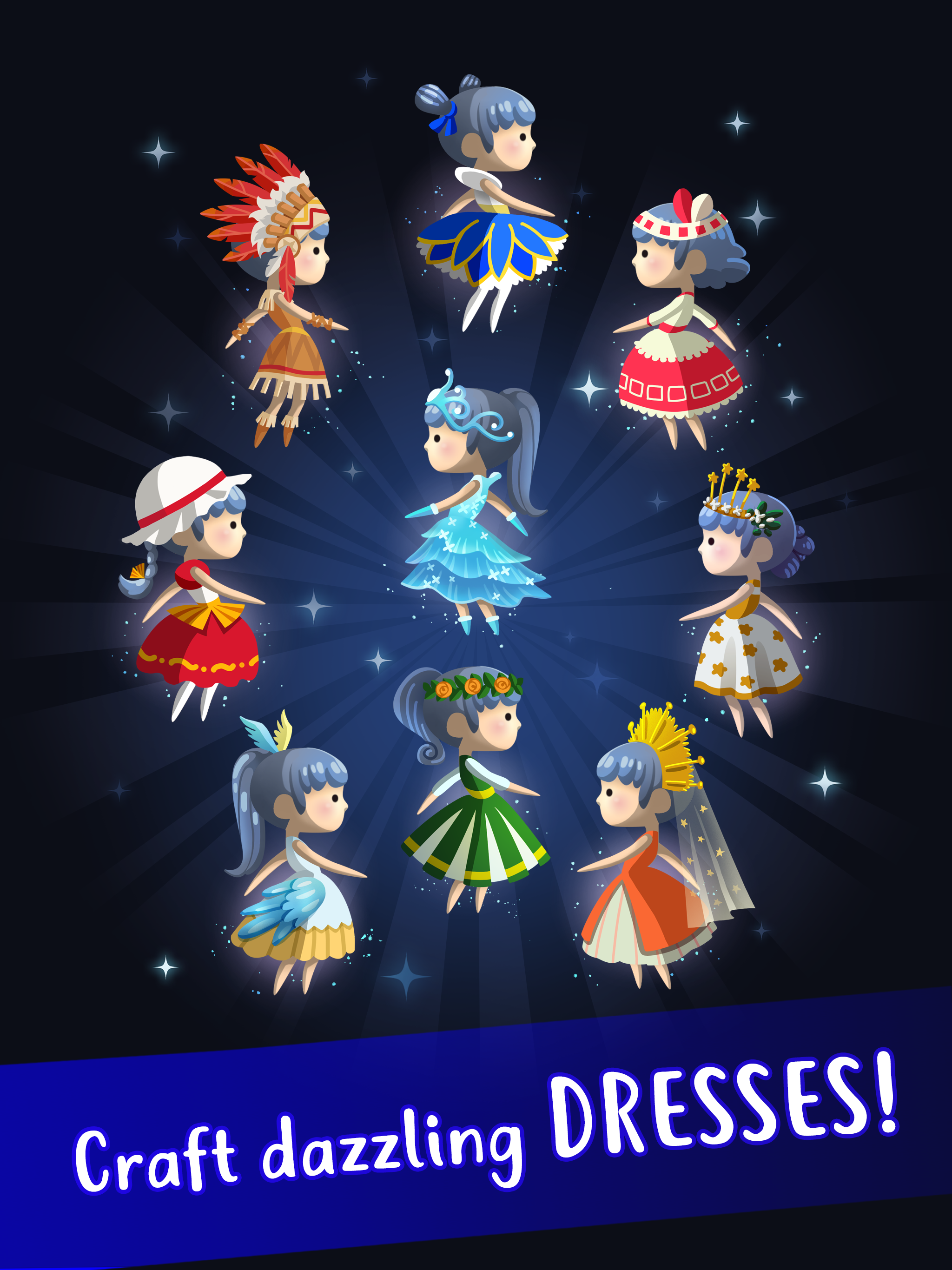 Light a Way: Tap Tap Fairytale Game Screenshot
