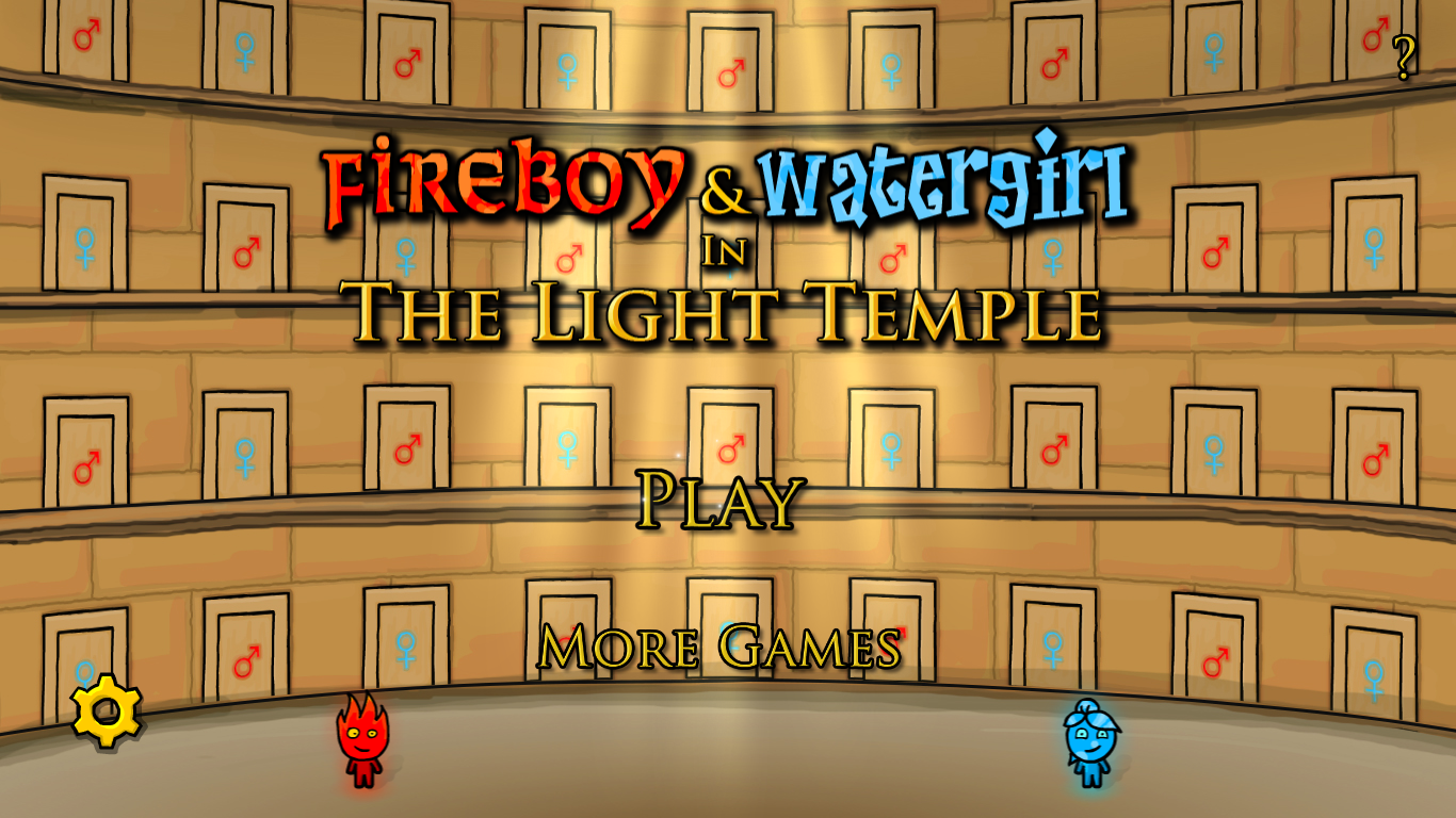 Captura de Tela do Jogo Fireboy & Watergirl: Light