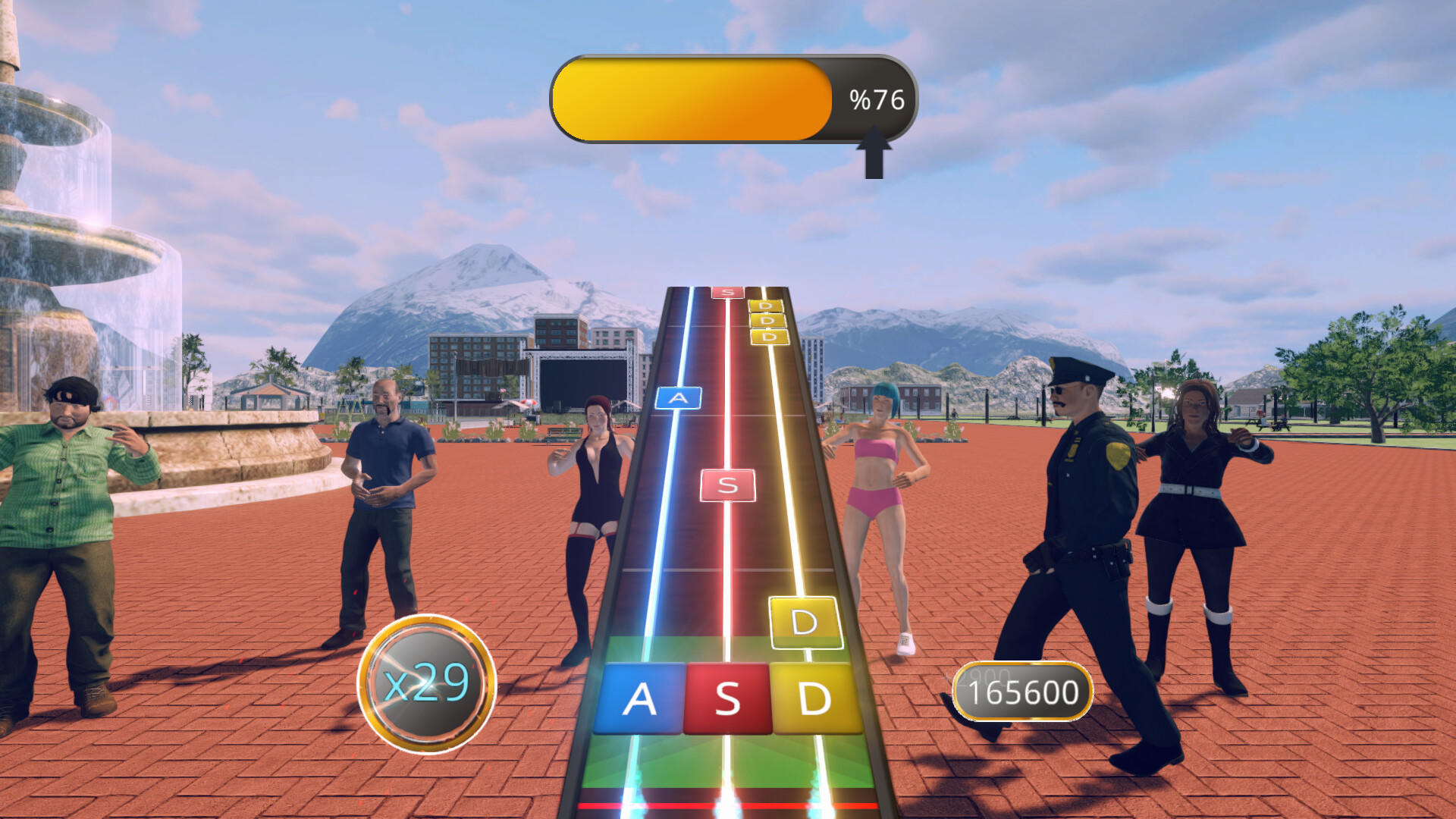 Screenshot 1 of Simulator Kehidupan Bintang Rock: Prolog 