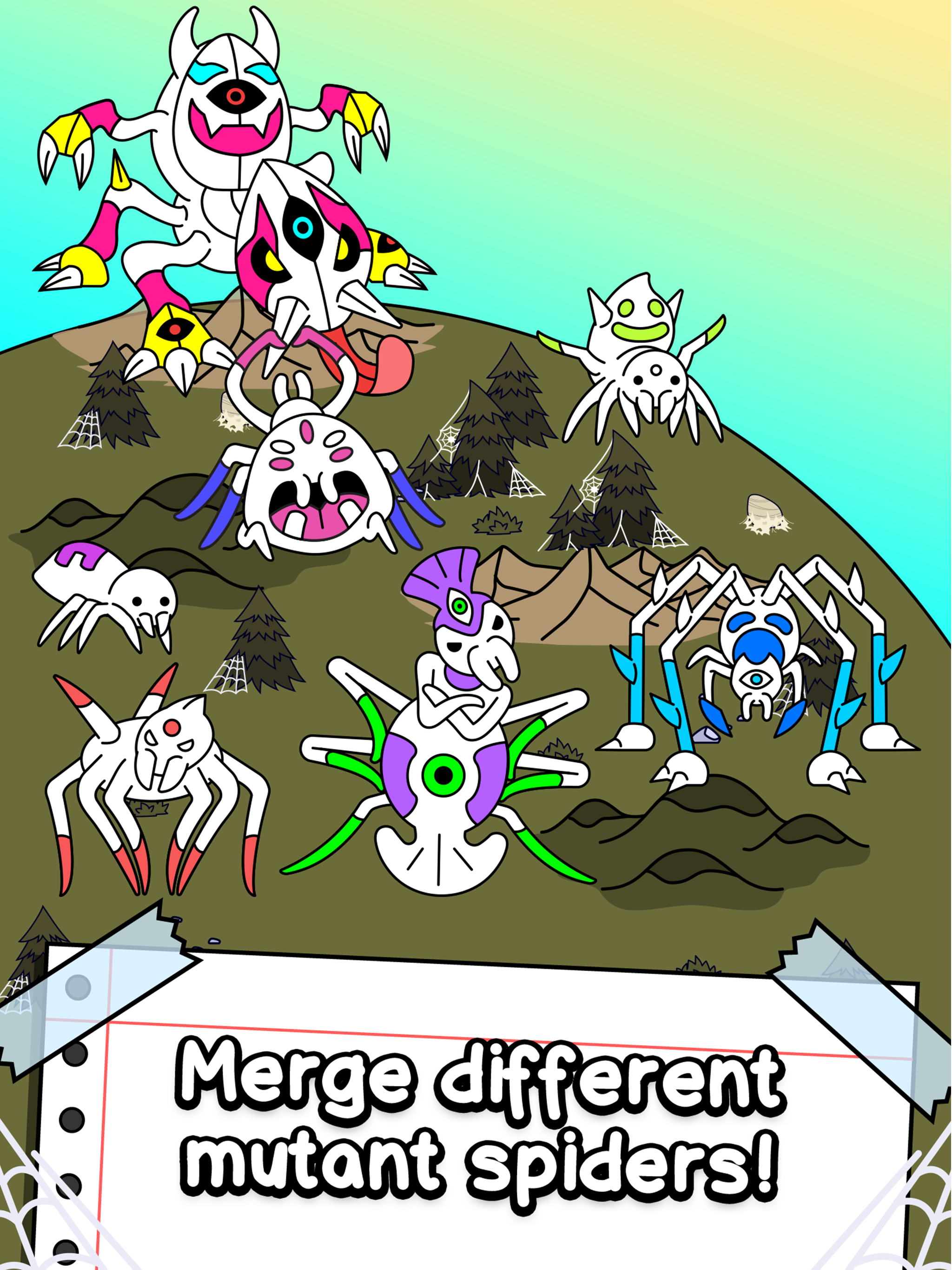 Spider Evolution: Idle Game ภาพหน้าจอเกม