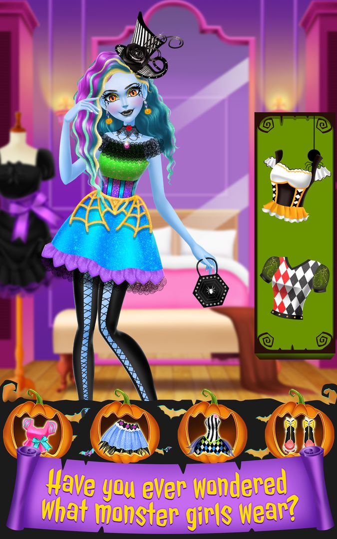 Beauty Girl Monster Style Spa screenshot game