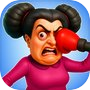 Icon of Crazy Aunty: Punch Game