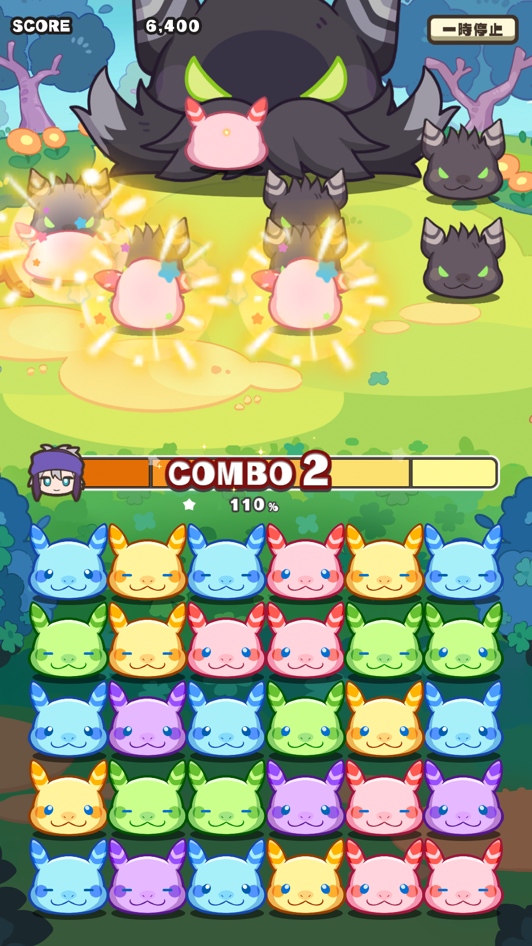 癒術士と黑きもちもちの襲来 - メルスト外伝 - Game Screenshot