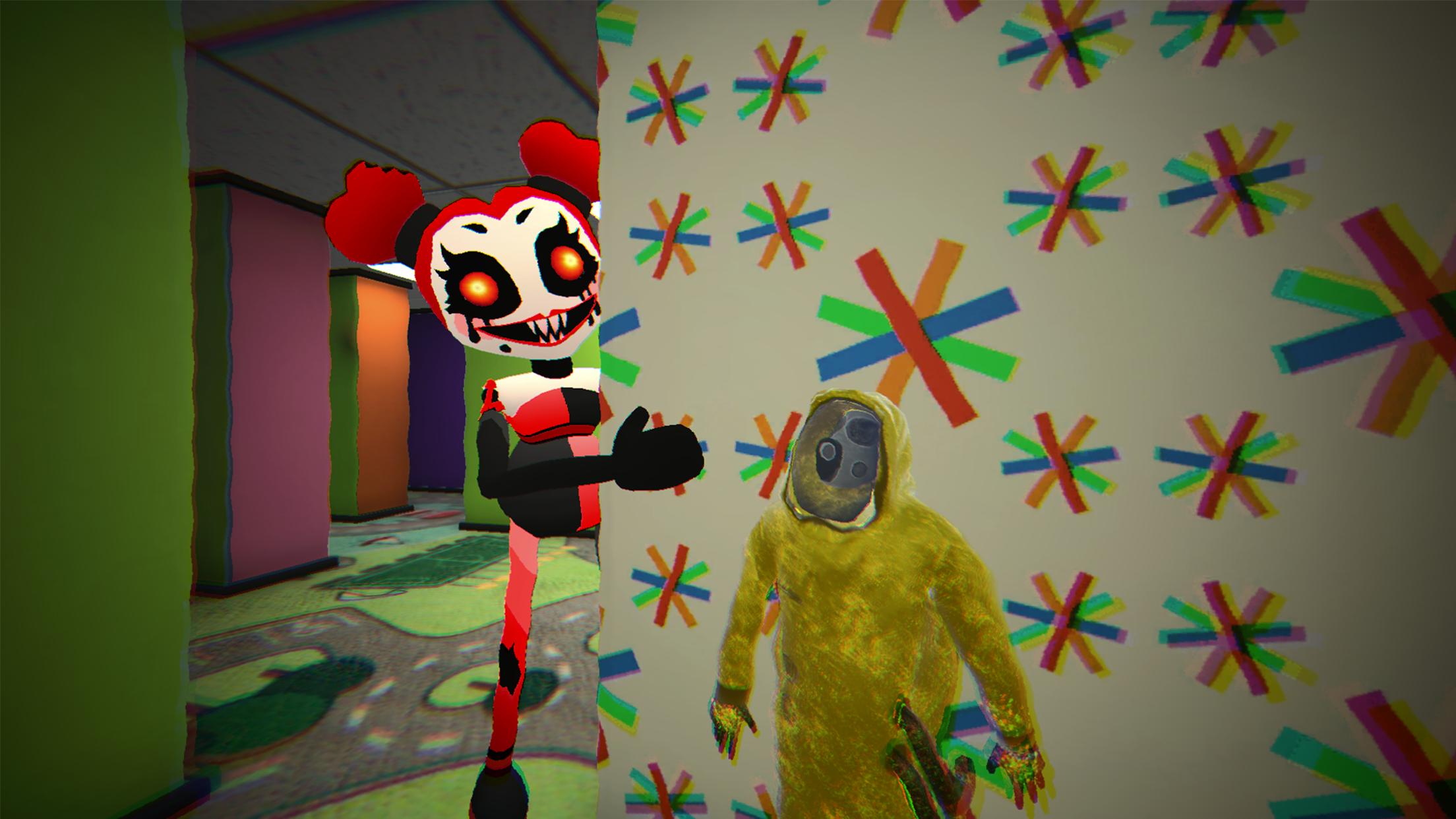 Hide in The Backrooms: Horror Game Screenshot
