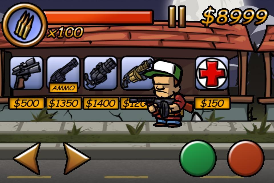 Zombieville USA ゲームのスクリーンショット
