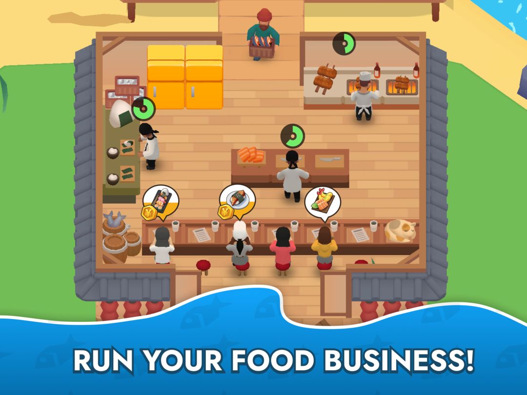 Screenshot of Fish Dish Inc: Seafood Tycoon