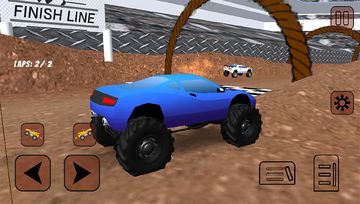 Hot Monster Jam Truck Wheels Game Screenshot