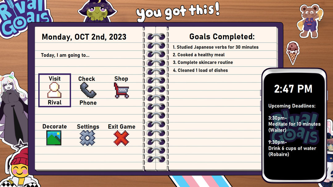 Screenshot of Rival Goals
