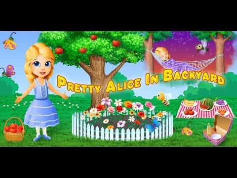 Screenshot of the video of Pretty Alice in Backyard