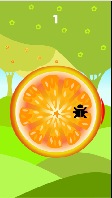 Screenshot of Orange Bug Adventure
