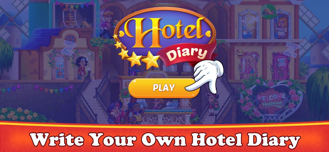 Hotel Diary - 호텔게임, 호텔 게임 게임 스크린 샷