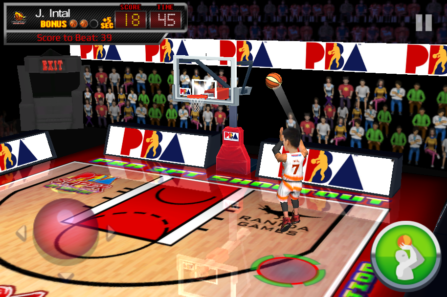 Super 3-Point Shootout Game Screenshot