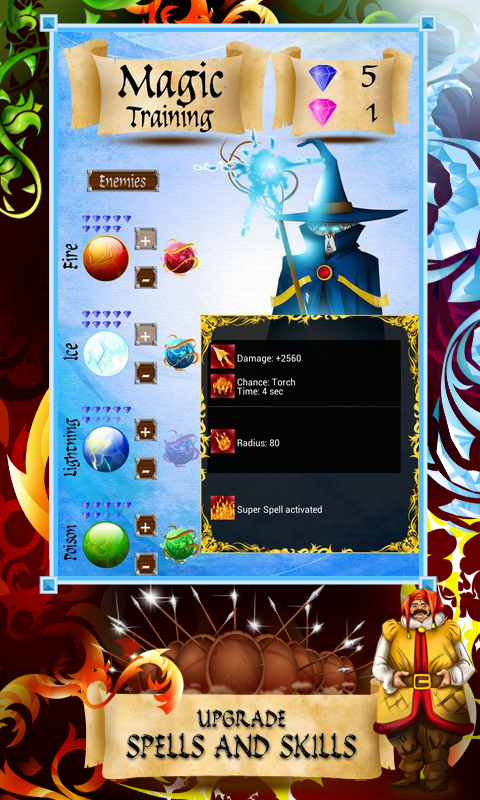 Elemental Defender Game Screenshot