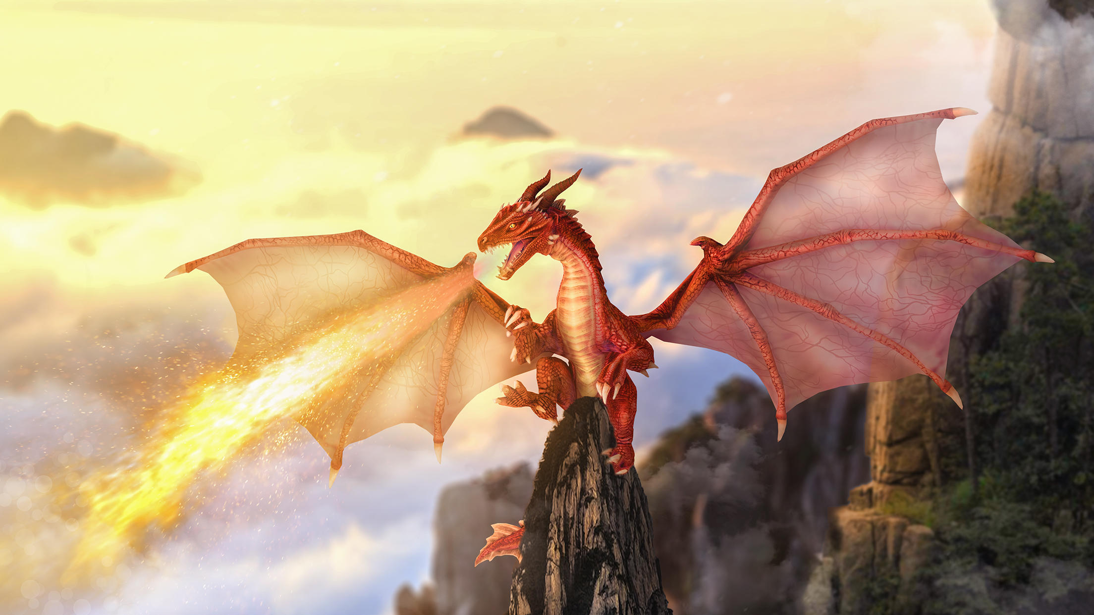 Dragon Hunter - Monster World Game Screenshot