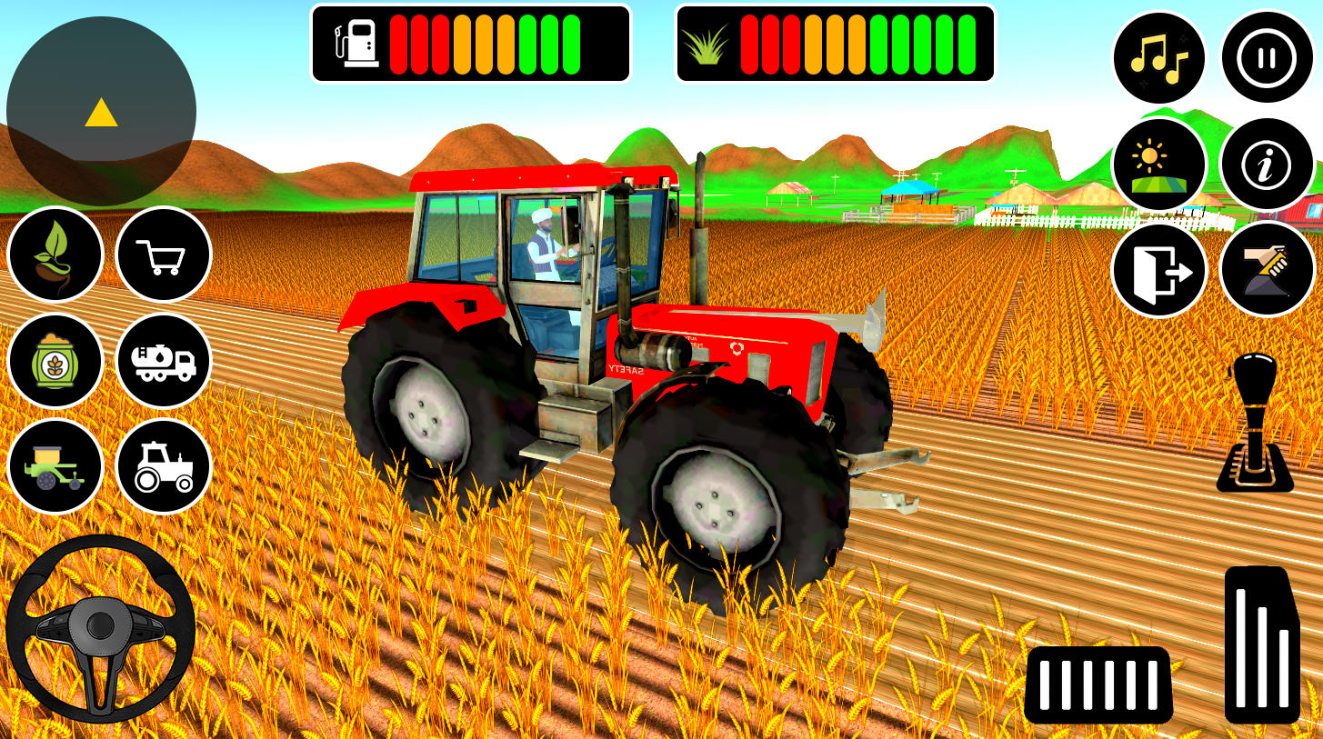 Farm Tractor 3d: Tractor Games Game Screenshot