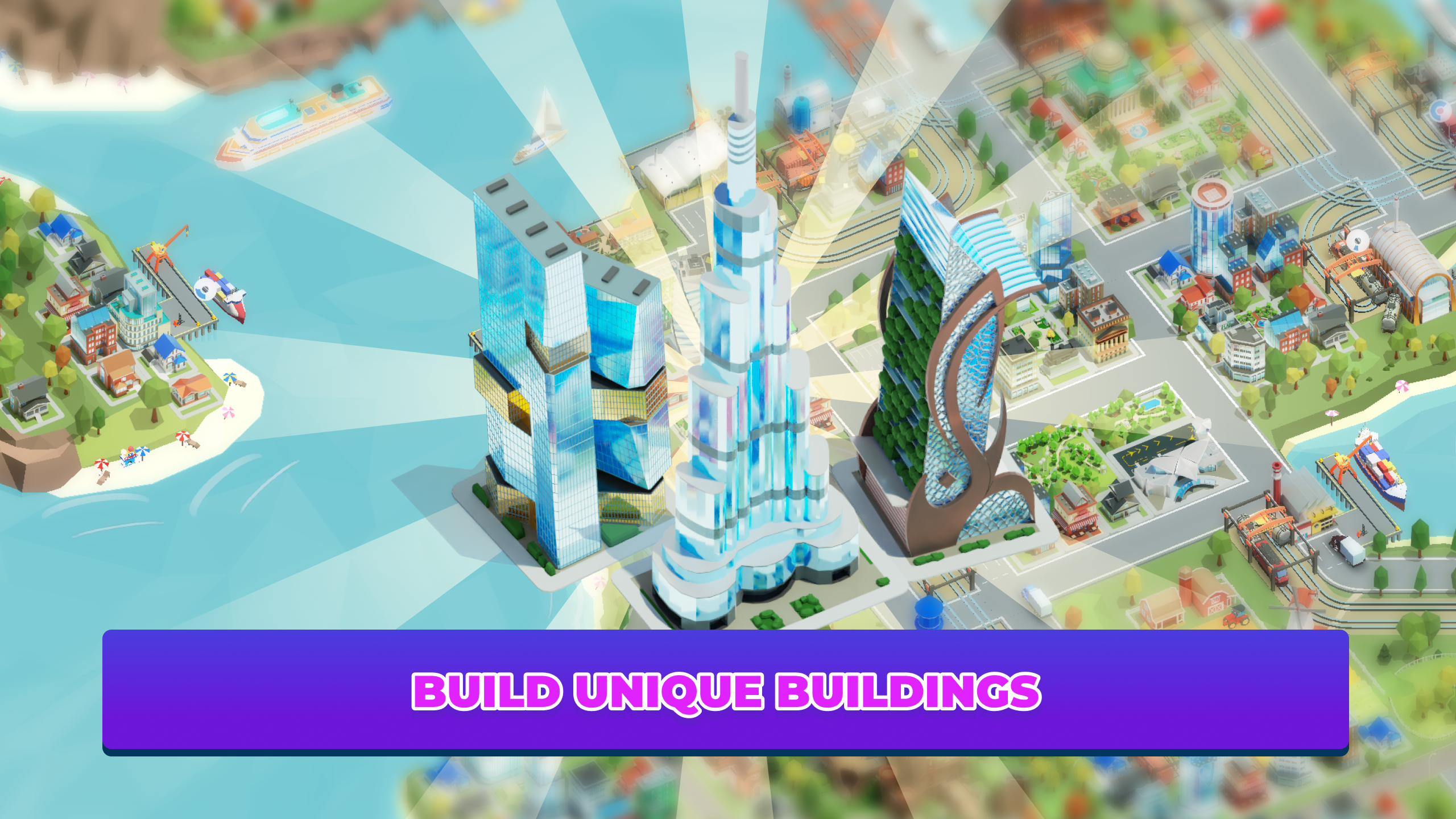 Idle Delivery City Tycoon: Cargo Transit Empire Game Screenshot