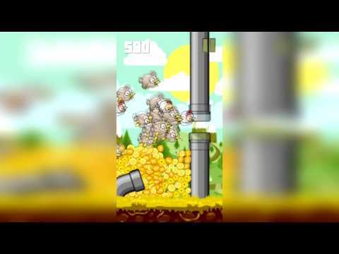 Screenshot dari video Hungry Pipe - Bird Smasher