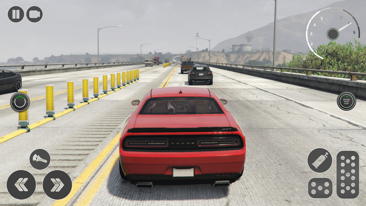 Demon Muscle Traffic Race Max ゲームのスクリーンショット
