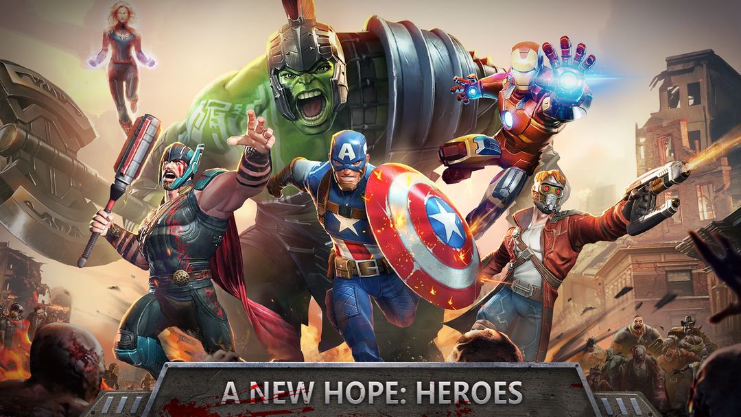 Avengers Wars: Heroes VS Zombies ภาพหน้าจอเกม