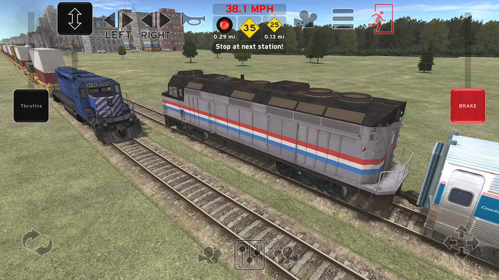 Train and rail yard simulator Game Screenshot