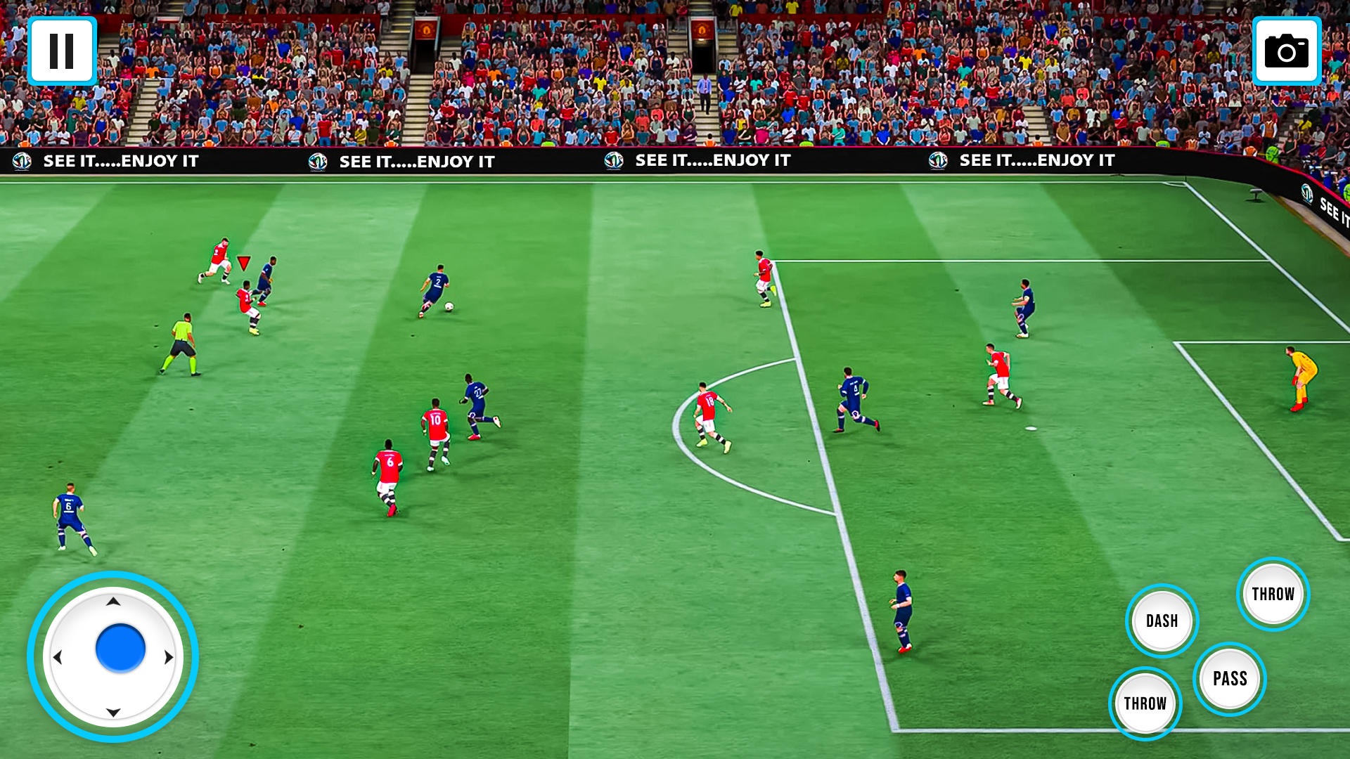 Cuplikan Layar Game World Soccer Game 2023