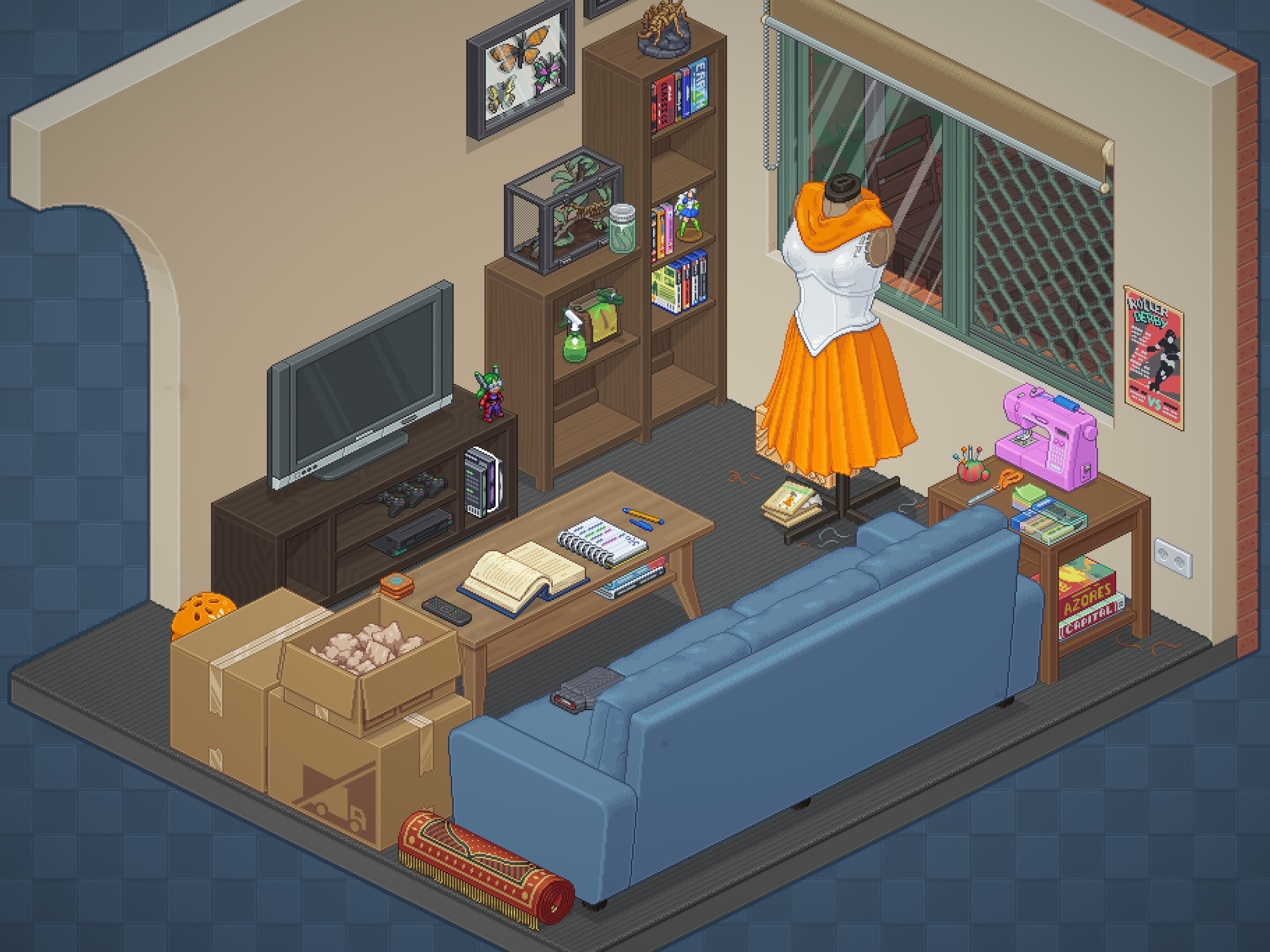 Unpacking Game Screenshot