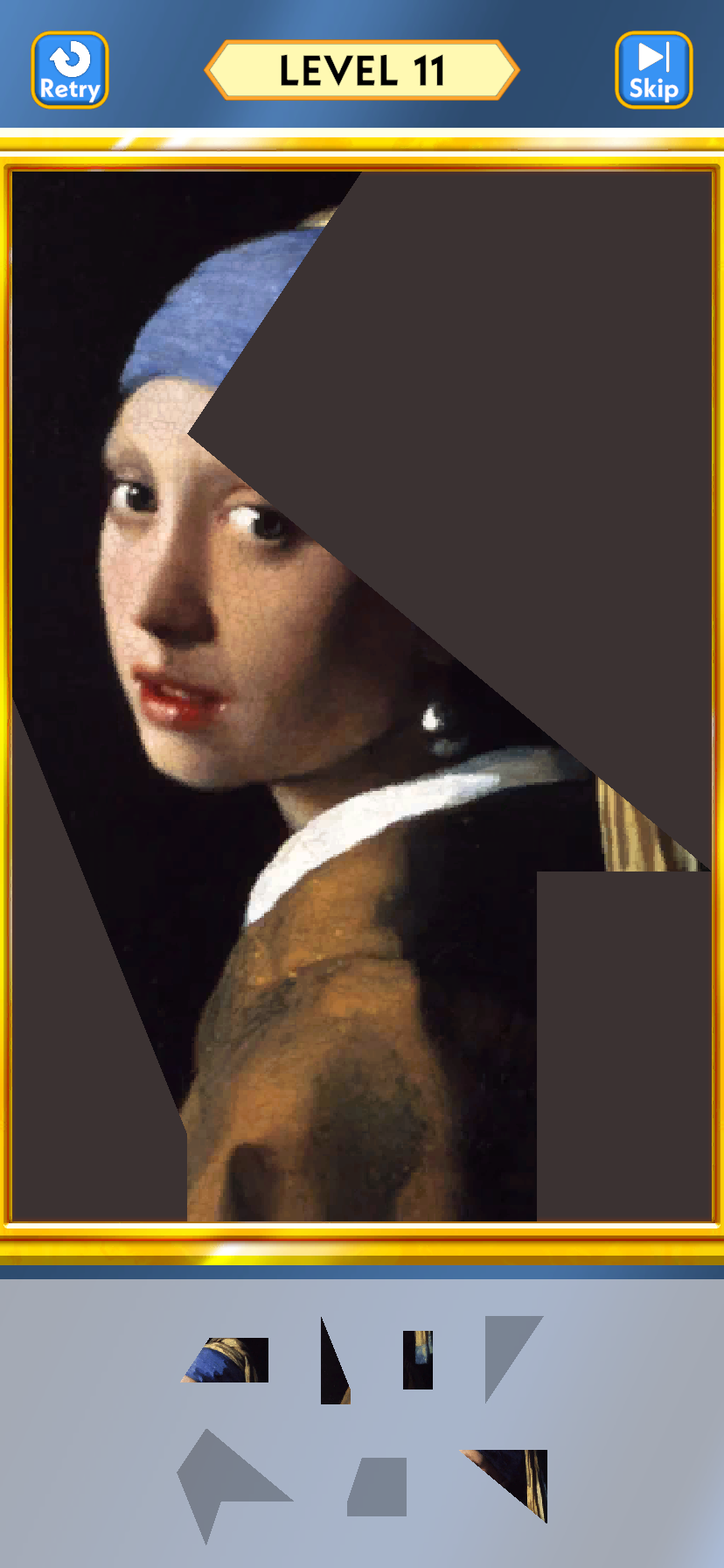 Art Tangram Game Screenshot