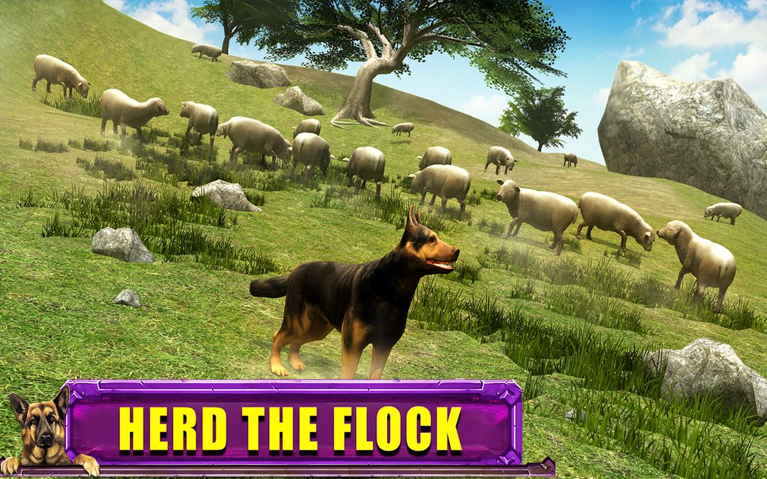 Shepherd Dog Simulator 3D screenshot game