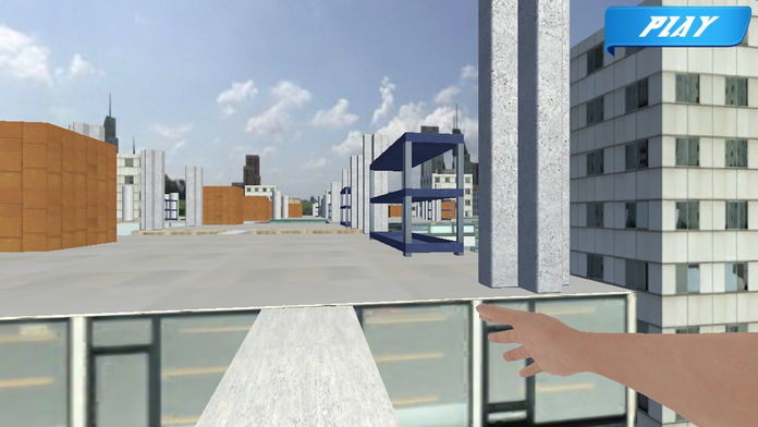 Screenshot 1 of Roof Runner Jump - VR Google Cardboard 
