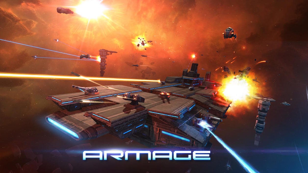 Screenshot of the video of Armage：3D Galaxy strategy game