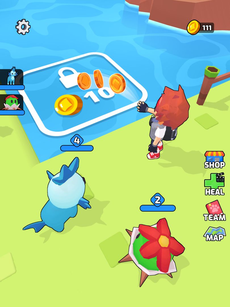 Metamon Island screenshot game