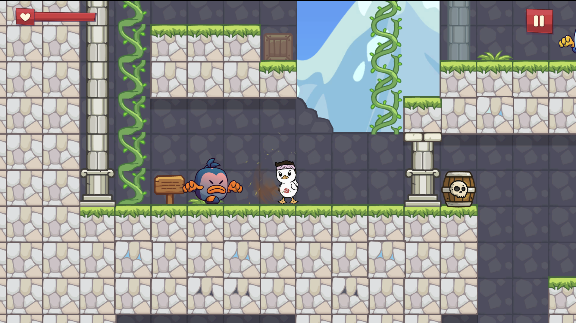 Screenshot of Tade Games: The Duck Road