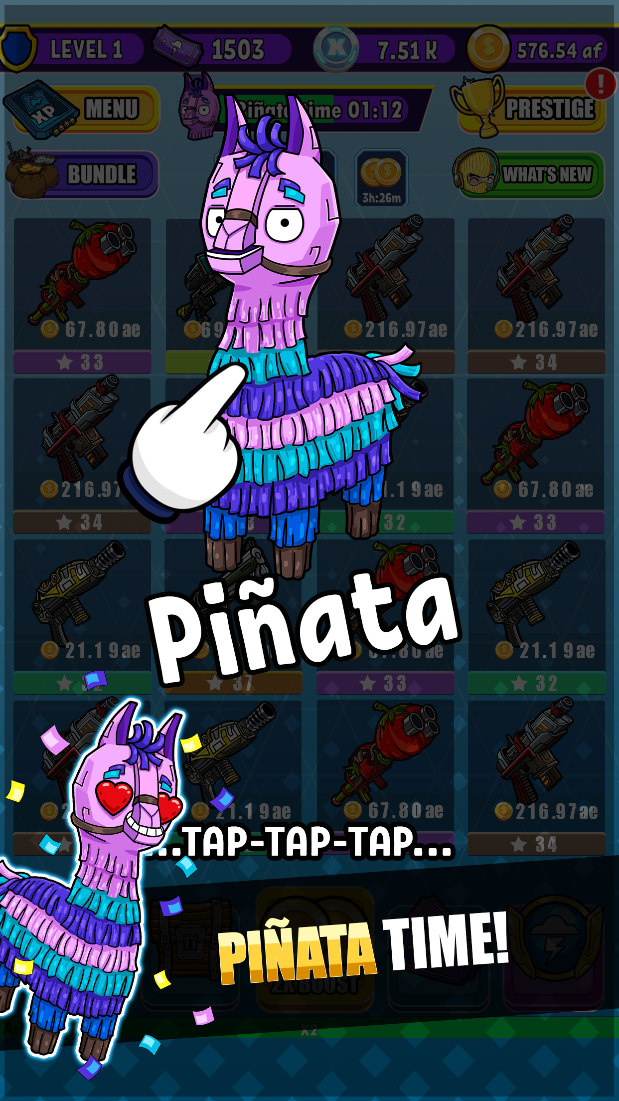 Idle Royale Merge Manager RPG Game Screenshot