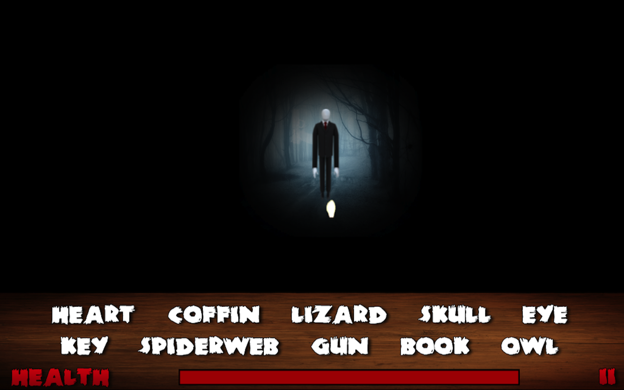 Slender Man Game Screenshot