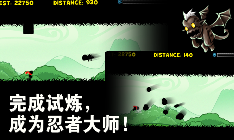 Ninja: Shadow Rush Game Screenshot