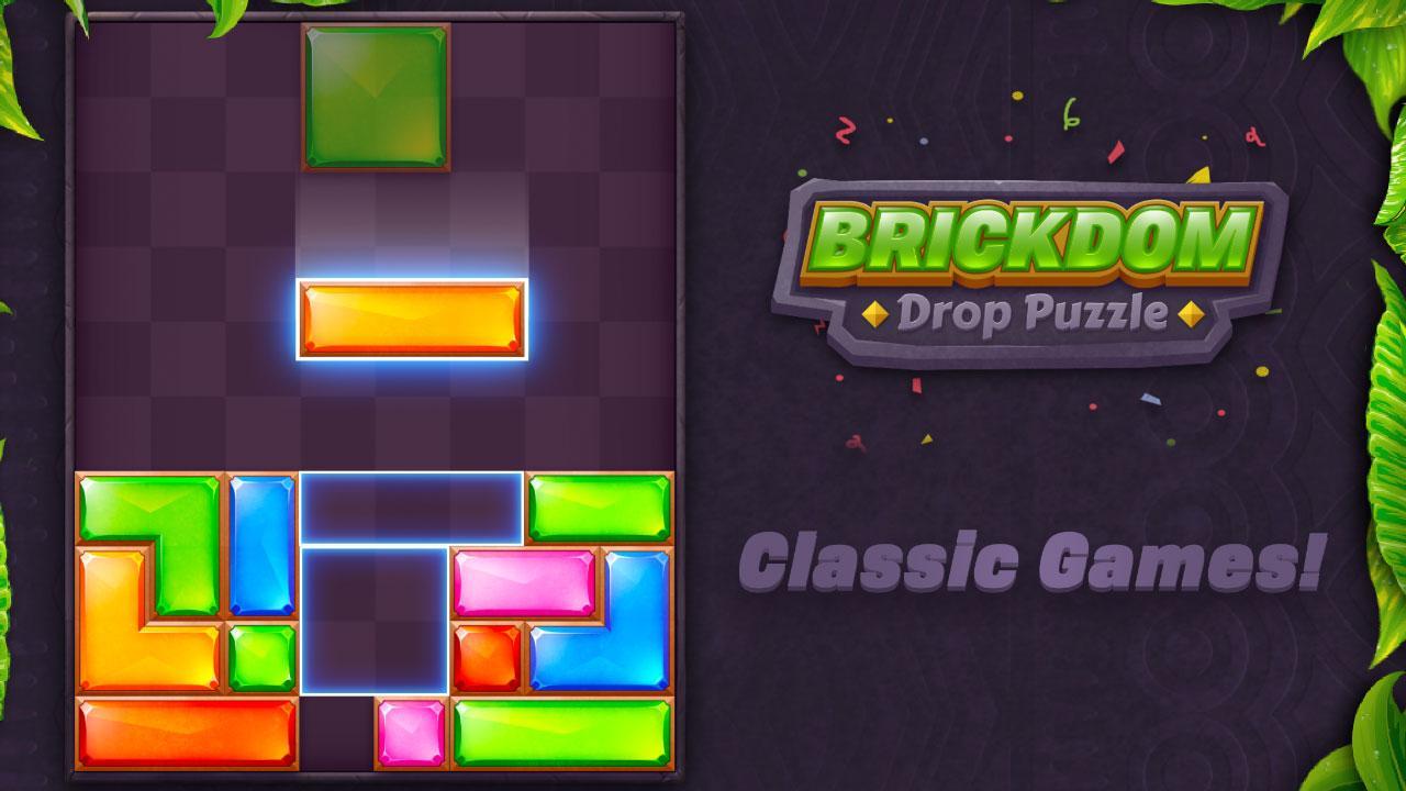 Brickdom - Drop Puzzle Game Screenshot