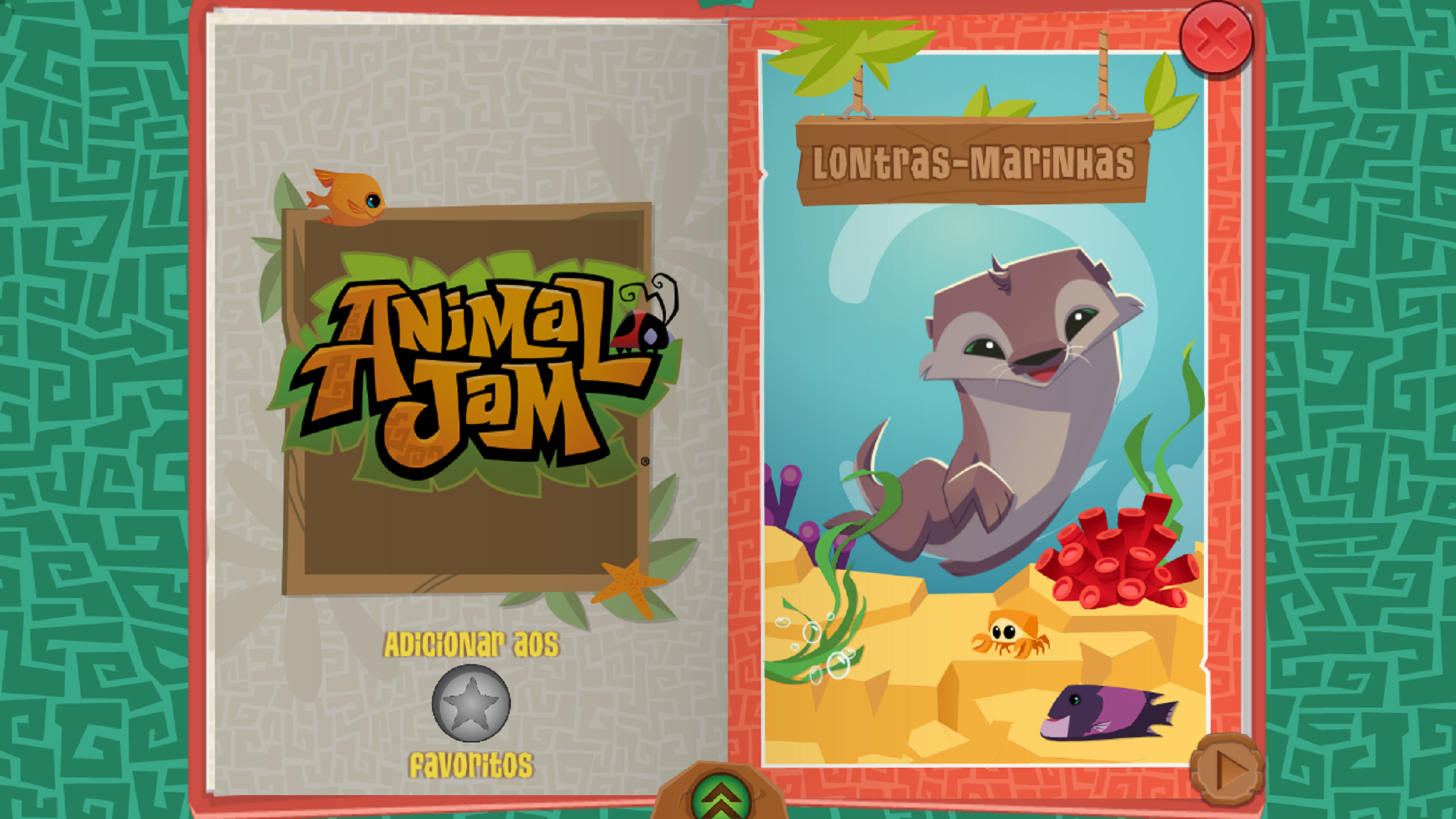 Captura de Tela do Jogo Academia AJ: Animais Maravilho