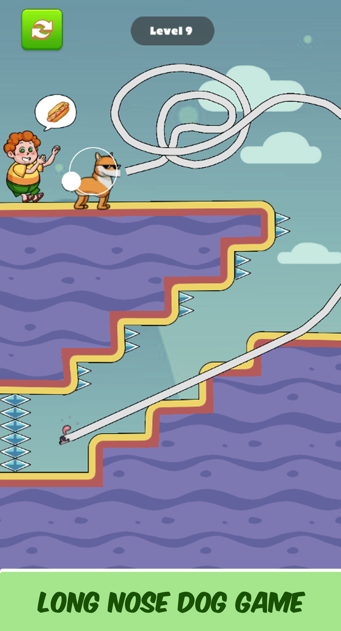 Long Nose Dog - Draw Nose Game Screenshot