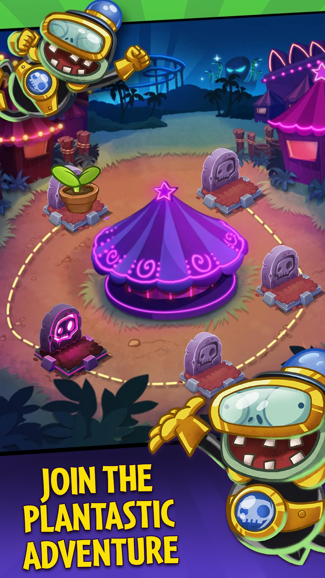 Plants vs. Zombies™ Heroes Game Screenshot