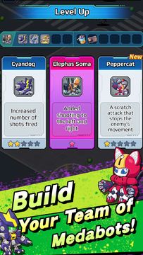 Medabots Survivors ภาพหน้าจอเกม
