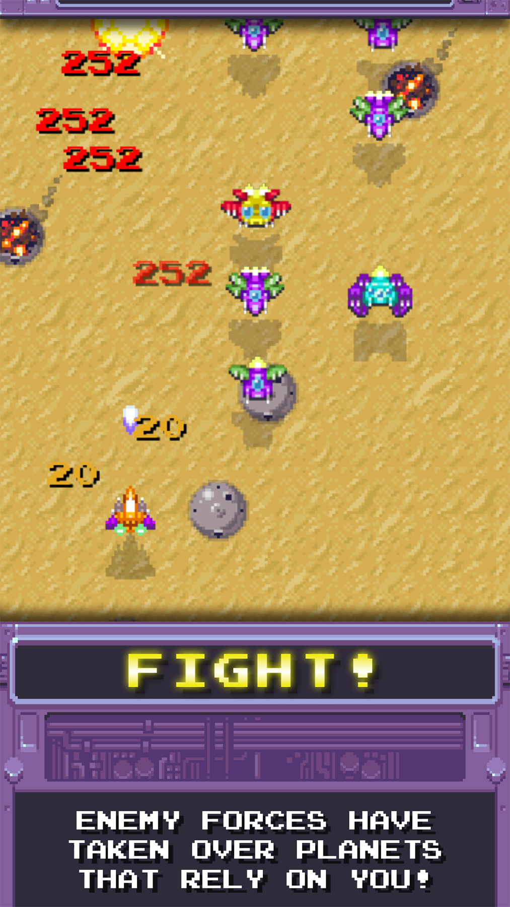 Tap Squadron: Idle Shump Game Screenshot