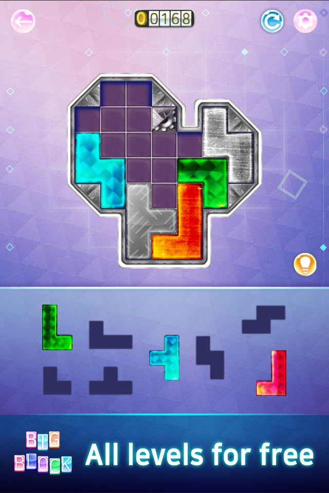 Big Block Puzzle Game Screenshot