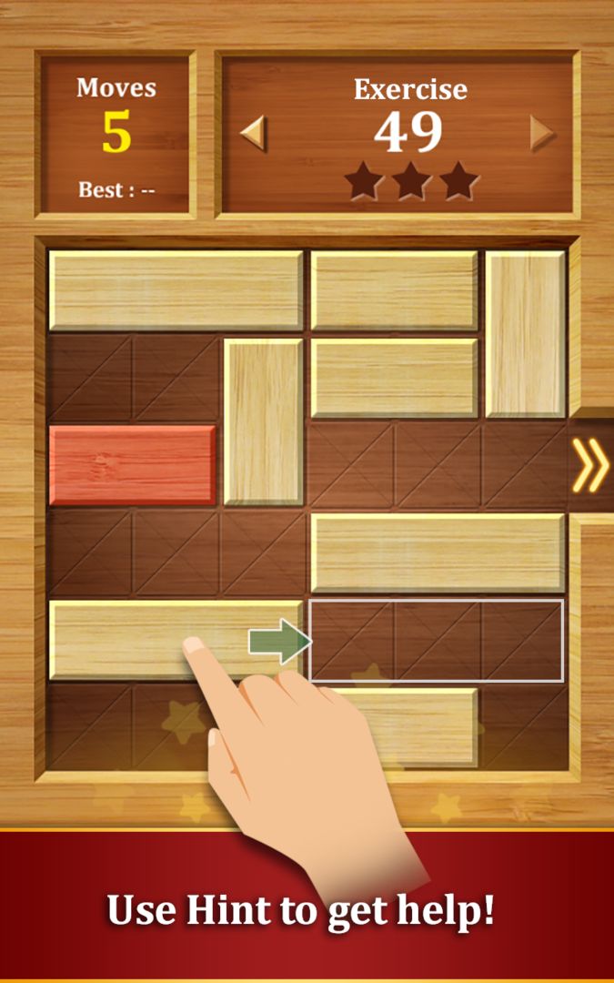 Move the Block : Slide Puzzle screenshot game