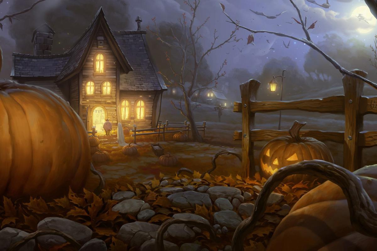 Halloween Jigsaw Puzzle Game Screenshot