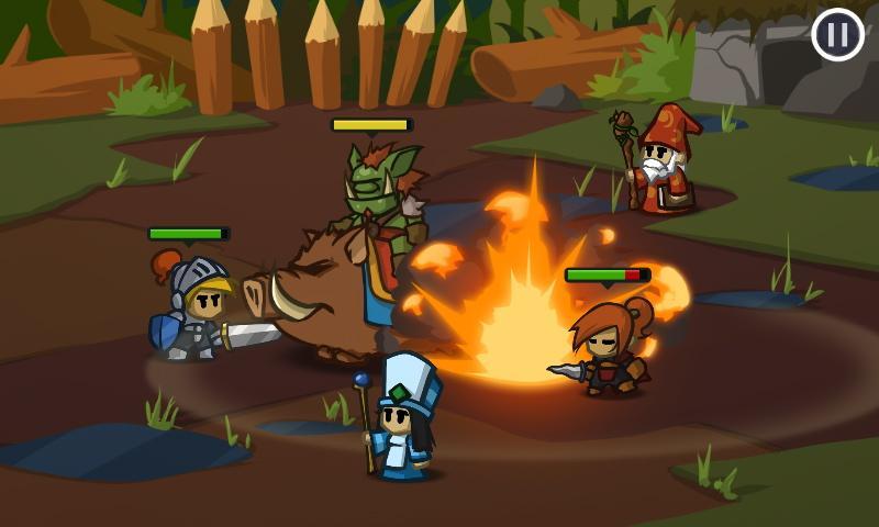 Battleheart Game Screenshot