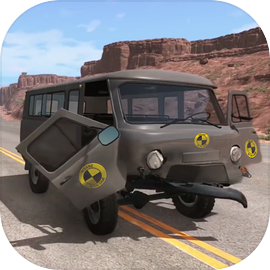 Car Crash Test UAZ BUHANKA